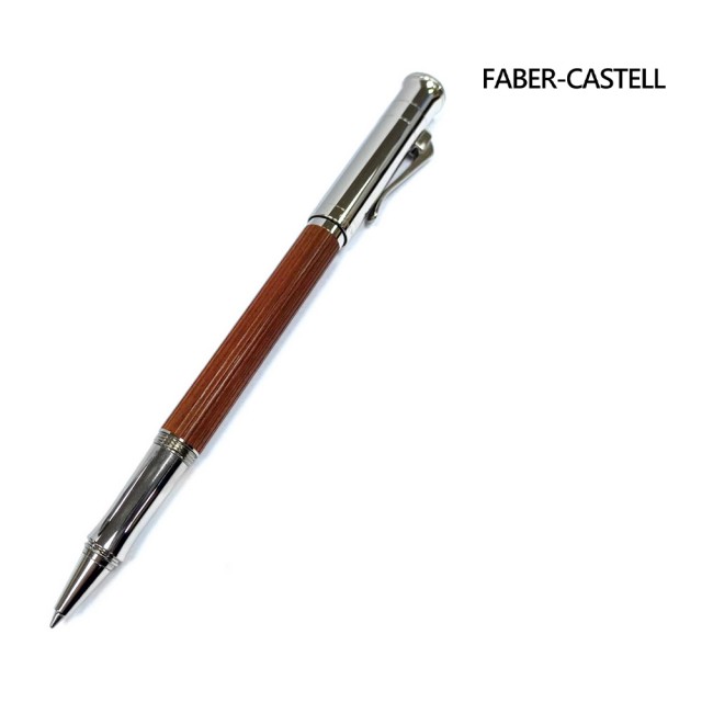 【Faber-Castell】鍍白金蘇木鋼珠筆(145510)