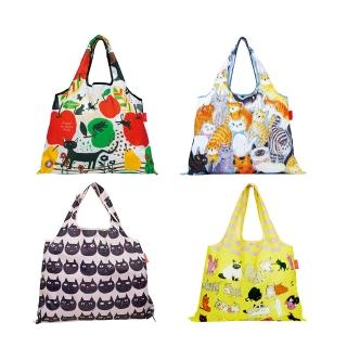 【Prairie Dog】日本設計包 - 貓貓系列(環保購物袋、超耐重、可變換大小)