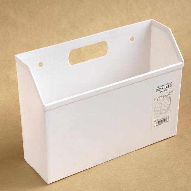 【寶盒百貨】2入日本製 Desk Labo  A4  郵件箱(郵件箱 A4 雜誌收納盒)