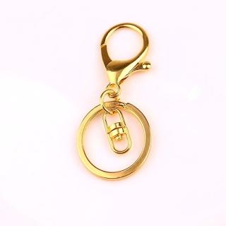【Ainmax 艾買氏】合金飾品扣 鑰匙圈 鑰匙扣(3入 時尚防丟失)