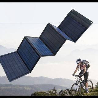 【光的世界】太陽能充電板(可折疊 大功率 太陽能充電 綠能環保)