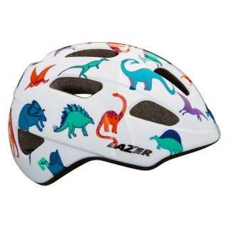 【LAZER】PNUT KinetiCore 幼童用 自行車安全帽 彩色恐龍