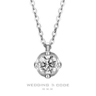 【WEDDING CODE】14K金 22分鑽石項鍊 2384(天然鑽石 618 禮物)