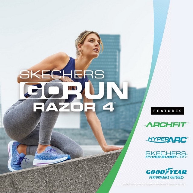 【SKECHERS】女鞋 競速跑鞋系列 GO RUN RAZOR 4(172075PERI)