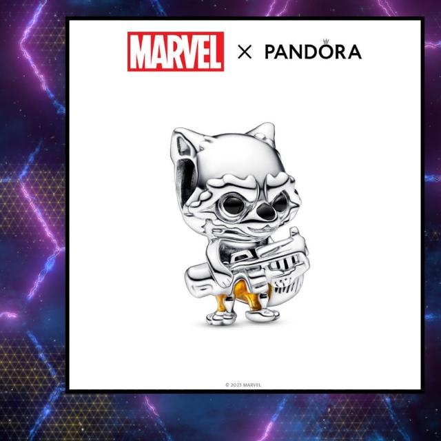 【Pandora 官方直營】Marvel《星際異攻隊》火箭浣熊造型吊飾