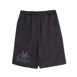 【KAPPA】義大利 吸濕排汗型男運動短褲(灰 371P87WWPP)