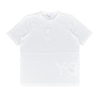 【Y-3 山本耀司】Y-3 M CH1 SS TEE大字母LOGO純棉短袖T恤(平輸品/男款/白)