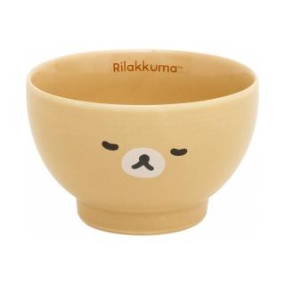【San-X】拉拉熊 懶懶熊 陶瓷碗 淺茶碗 基礎風 表情(Rilakkuma)