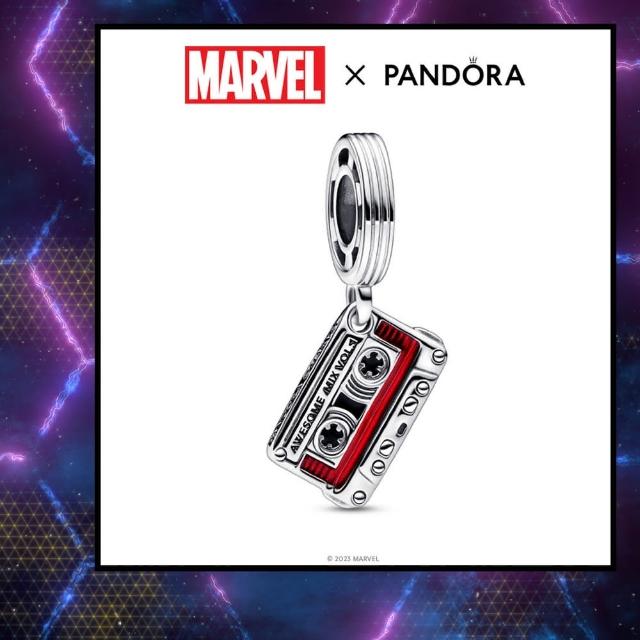 【Pandora 官方直營】Marvel《星際異攻隊》 錄音帶造型吊飾