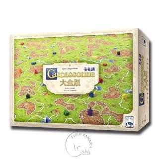 【新天鵝堡桌遊】卡卡頌3.0大盒版 CARCASSONNE 3.0 BIG BOX(全家一起來/玩家跑團讚)