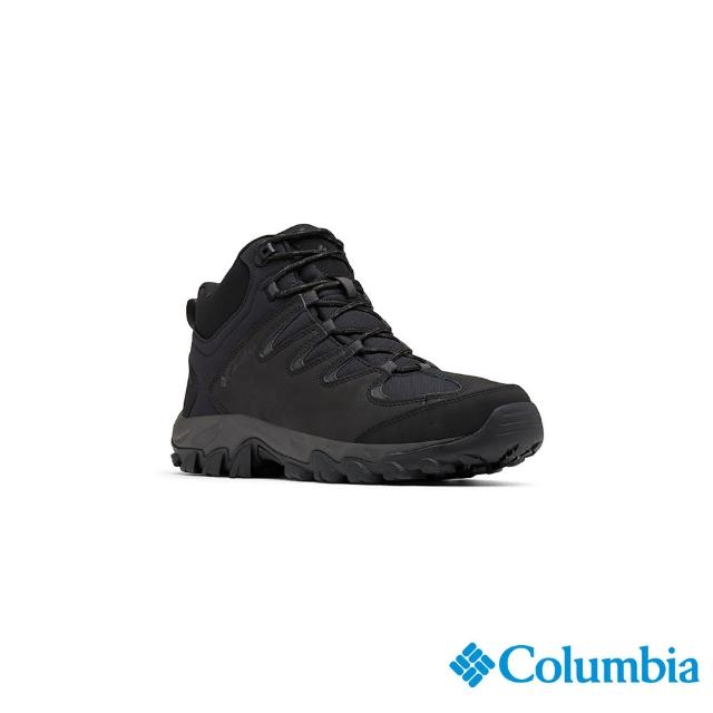 【Columbia 哥倫比亞官方旗艦】男款-BUXTON PEAKOmni-Tech輕量健走鞋-黑色(UBM68040BK)