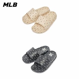 【MLB】拖鞋 MONOGRAM系列 紅襪/洋基隊(3ALPCDM33-兩色任選)