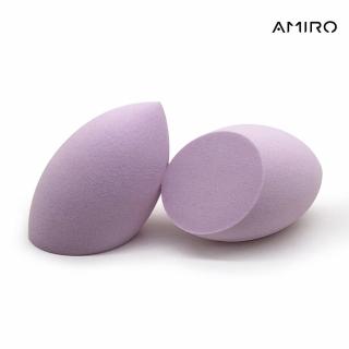 【AMIRO】美妝蛋-紫色(彩妝蛋 粉撲 海綿粉撲 隨身鏡 彩妝鏡 情人節 禮物 抗老)