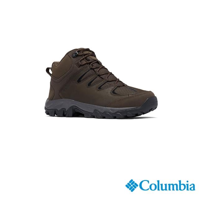 【Columbia 哥倫比亞官方旗艦】男款-BUXTON PEAKOmni-Tech輕量健走鞋-棕色(UBM68040BN)