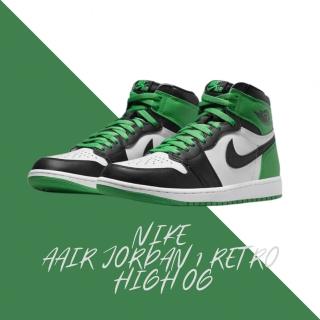 【NIKE 耐吉】籃球鞋 Air Jordan 1 Retro High OG Lucky Green 白綠 幸運綠 喬丹 AJ1 男鞋 DZ5485-031