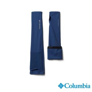 【Columbia 哥倫比亞 官方旗艦】男女款-Freezer ZeroUPF50涼感快排袖套-深藍(UCU11000NY)