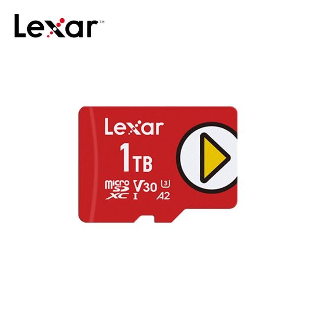【Lexar 雷克沙】PLAY microSDXC UHS-I U3 V30 1TB記憶卡