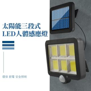 【路邊照明】太陽能三段式LED人體感應燈(分體式壁燈 照明燈 LED燈 路燈 戶外 庭院燈 室外燈 花園燈)