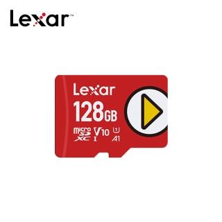 【Lexar 雷克沙】PLAY microSDXC UHS-I U1 V10 128GB記憶卡