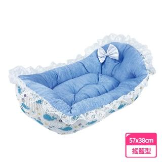 【JohoE嚴選】玉石冰雪搖籃型加高涼感寵物床(睡墊/涼墊/2種顏色)