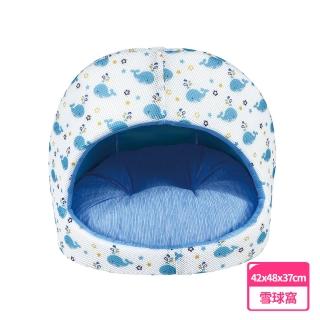 【JohoE嚴選】玉石冰雪城堡雪球涼感寵物床(睡墊/涼墊/2種顏色)