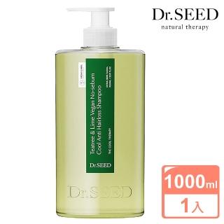 【Dr. SEED】茶樹青檸控油平衡涼感洗髮精 1000ml(頭皮深層清潔涼感舒適PH弱酸性控油)