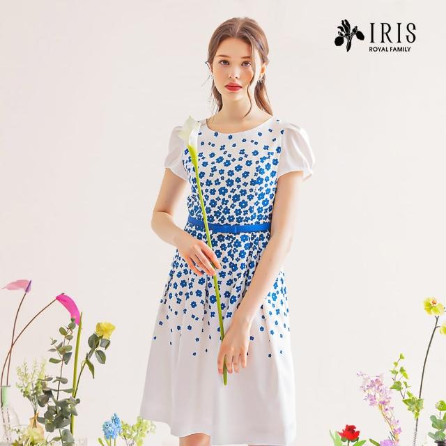 【IRIS 艾莉詩】氣質花海印花洋裝-2色(32649)