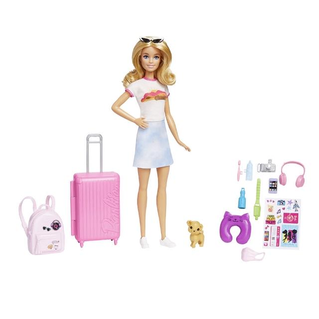 【Barbie 芭比】新芭比旅行套裝