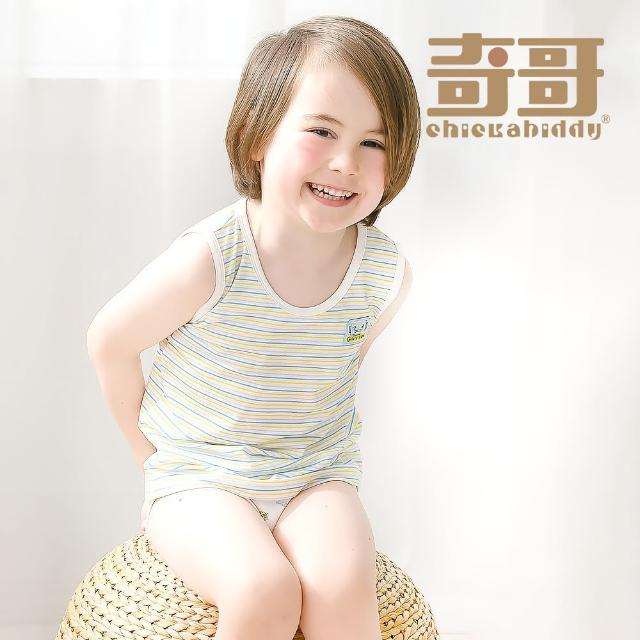 【奇哥官方旗艦】Chic a Bon 小機器人背心-冰紗(2-4歲)