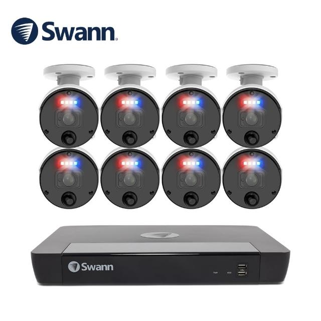 【Swann】16路NVR+8*4K IP監控組