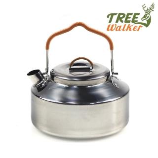 【TreeWalker】不鏽鋼露營煮水壺-800ml(304食品級不鏽鋼)