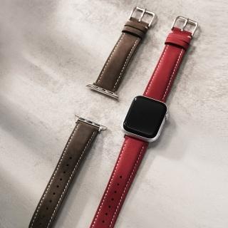 【W.wear】Apple watch-經典磨紗真皮錶帶(蘋果錶帶/真皮錶帶/經典磨砂款)