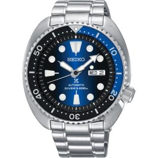 【SEIKO 精工】PROSPEX SCUBA 潛水200米機械錶 SK038 -漸層藍黑45mm(4R36-04Y0B/SRPC25J1)