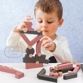 【Jigsaw】兒童益智創作拼搭積木桌遊玩具(益智玩具/聖誕禮物/兒童玩具)