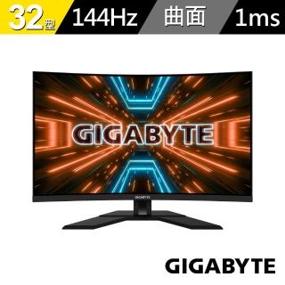 【GIGABYTE 技嘉】M32UC 32型 144Hz HDR400 KVM 4K曲面電競螢幕