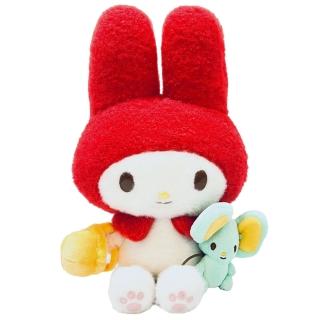 【小禮堂】美樂蒂 絨毛玩偶娃娃 - 經典紅帽款(平輸品)