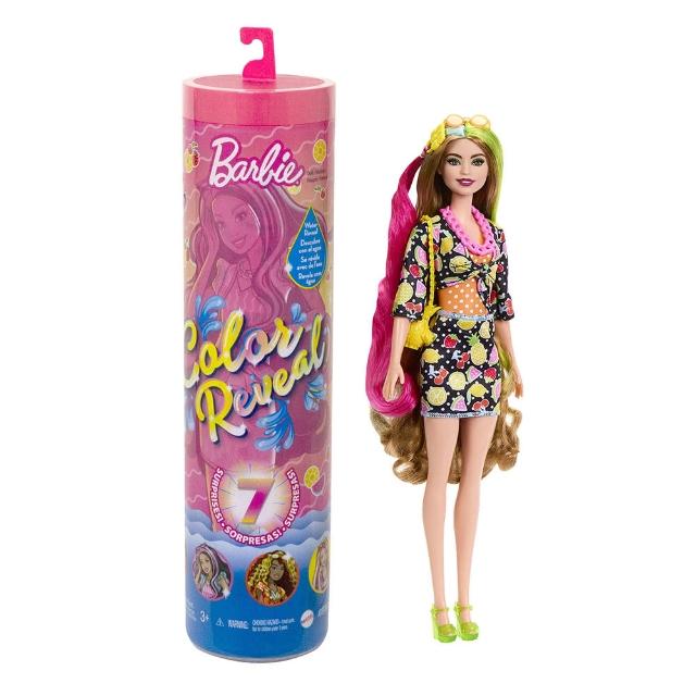 【Barbie 芭比】驚喜造型娃娃甜美水果造型組合(隨機出貨一款)