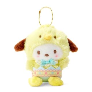 【SANRIO 三麗鷗】復活節系列 小雞裝扮造型玩偶吊練 帕恰狗