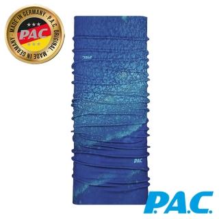 【德國PAC】COOLMAX 抗UV頭巾 UPF40+ 深海礁石 8890234(路跑/防曬/健行/單車/爬山/防疫)