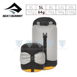 【SEA TO SUMMIT】30D eVent 輕量可壓縮式透氣收納袋 - 5L(露營/登山/收納袋/防水/輕量)