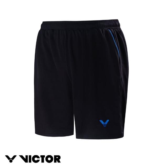 【VICTOR 勝利體育】針織運動短褲 中性款(R-2309 C黑)