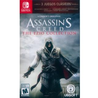 【Nintendo 任天堂】NS Switch 刺客教條 埃齊歐合輯 Assassins Creed The Ezio Collection(中英文美版)