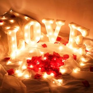 浪漫告白驚喜LOVE燈飾組1組(生日 求婚 告白 氣球 佈置 布置 裝飾 字母燈)