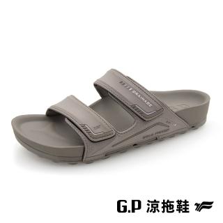 【G.P】女款防水透氣機能柏肯拖鞋G3753W-淺灰色(SIZE:36-39 共四色)
