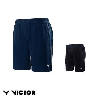 【VICTOR 勝利體育】針織運動短褲 中性款(R-2307 B世紀藍/C黑)