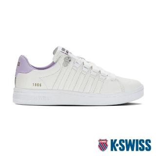 【K-SWISS】時尚運動鞋 Lozan II-女-白/紫(97943-192)