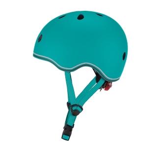 【GLOBBER 哥輪步】法國 GO‧UP 安全帽 XXS-莫蘭迪藍綠(護具、防護、防摔)