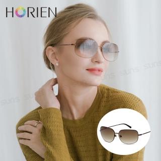 【HORIEN 海儷恩】細緻質感方框太陽眼鏡 抗UV400(HN 21206 J01)