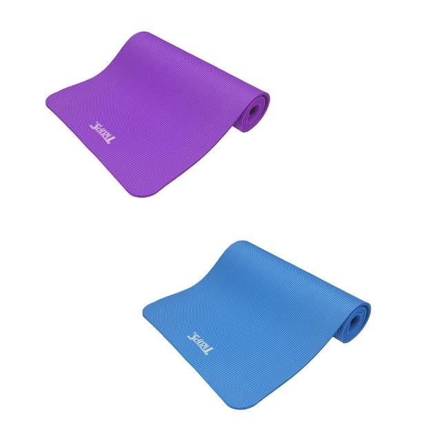 【SUCCESS 成功】加厚型防滑瑜珈墊 8mm 藍、紫/個 4708