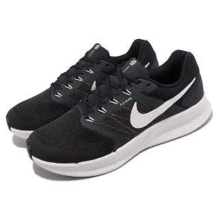 【NIKE 耐吉】慢跑鞋 Run Swift 3 男鞋 黑 白 緩震 網布 透氣 運動鞋(DR2695-002)